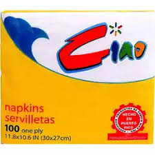 907 Servilleta Ciao 24/100 (0111)